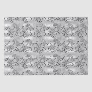 Floral Lace Pattern Tissuepapier