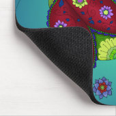 Floral Ladybugs Mousepad Muismat (Hoek)