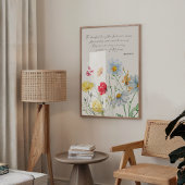 Floral Lamentations 3 Poster Print