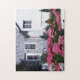 Floral Landscape Retro Homestead Vintage Legpuzzel
