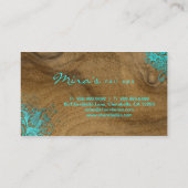 Floral Landscaping Visitekaartje Hood Blue (Achterkant)