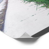 Floral langs pad poster (Hoek)