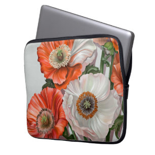 Floral Laptop (geen Folie) Hoesje 4 Sleeve