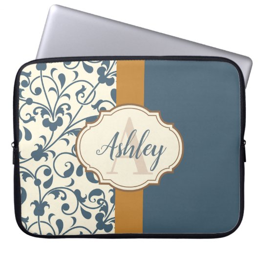  Floral Laptop Sleeve (Voorkant)