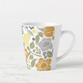 Floral Latte Mok (Rechts)