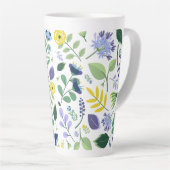 Floral Latte Mok (Rechterhoek)