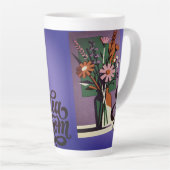 Floral Latte Mug  Mok (Rechterhoek)