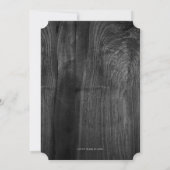 Floral Laurel Bevestiging Uitnodiging (Achterkant)