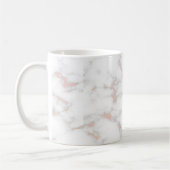 Floral Laurel Initiaal Letter Monogram Naam Koffiemok (Links)