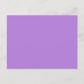 Floral Lavender Briefkaart (Voorkant)