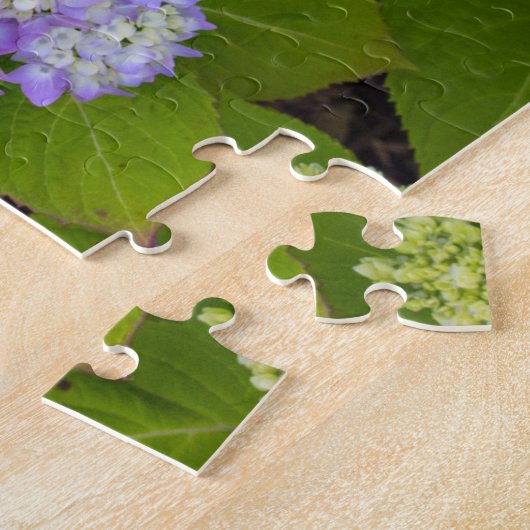 Floral Lavender Hydrangea Summer Photography Legpuzzel (Zijkant)