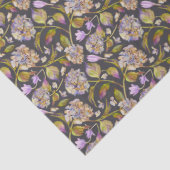 Floral Leaf Boho Tissuepapier (Detail)