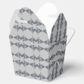 Floral Leaf Design Bedankdoosjes (Geopend)
