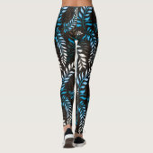 Floral Leaf Leggings (Achterkant)