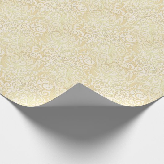 Floral leaves cadeaupapier (Hoek)