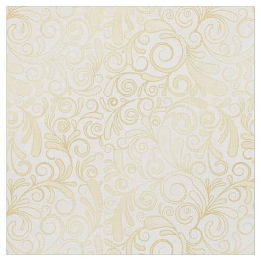 Floral leaves stof (Close Up)