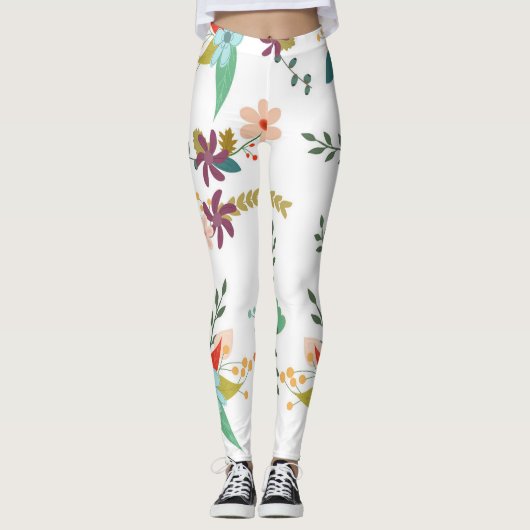 Floral Leggings (Voorkant)