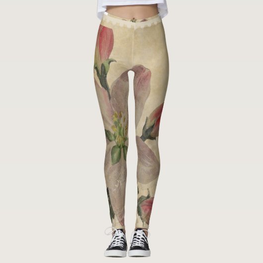 Floral: Leggings (Voorkant)