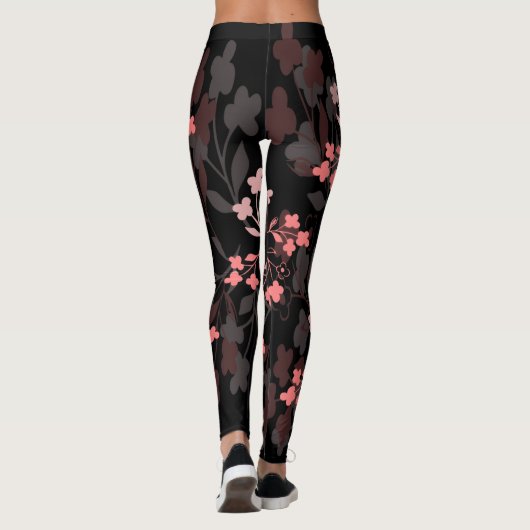 Floral leggings  (Achterkant)