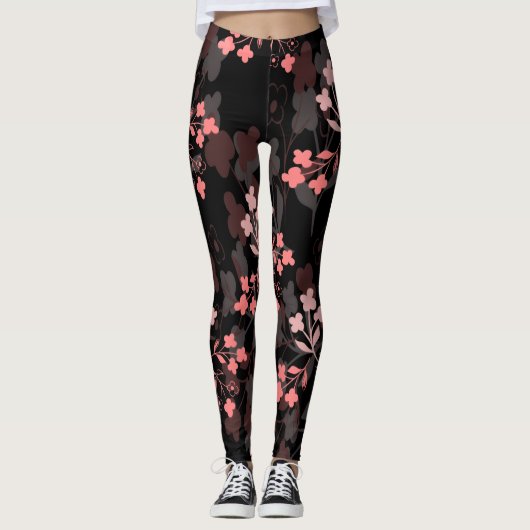 Floral leggings  (Voorkant)