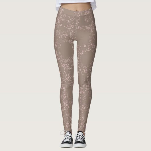  Floral Leggings (Voorkant)