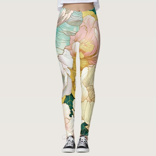Floral Leggings (Voorkant)