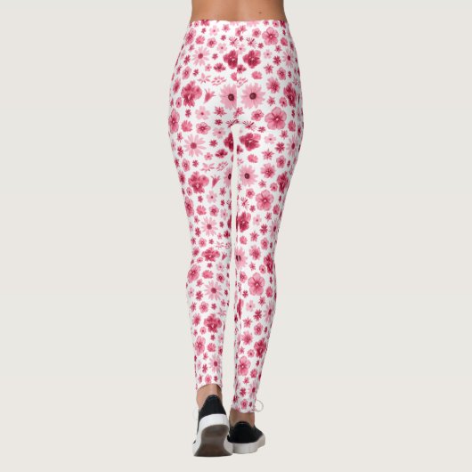 Floral leggings (Achterkant)