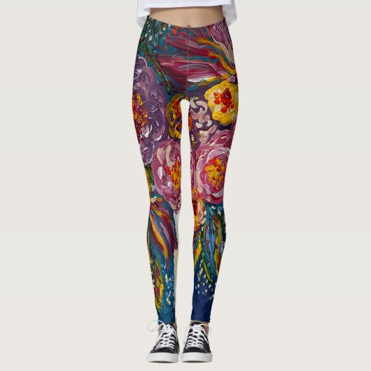 Floral Leggings (Voorkant)