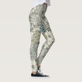 Floral-Leggings geïllustreerd Leggings (Rechts)