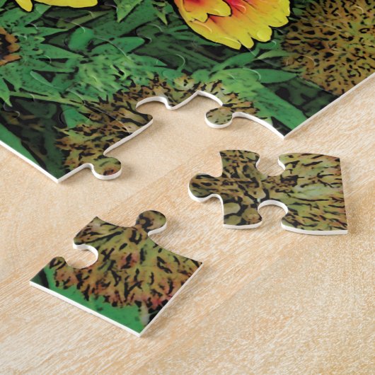 Floral Legpuzzel (Zijkant)