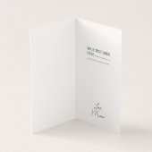 Floral Lemon Oranje Baby shower Dank u kaart (Binnen)