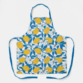 Floral Lemon Sketch Hand getekend - Schort (Voorkant)