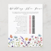 Floral lente zomer bruiloft schoen spel (Voorkant)