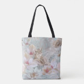 Floral Leopard Mode Tas (Achterkant)