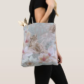 Floral Leopard Mode Tas (Dichtbij)