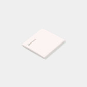 Floral Letter "I" Monogram Post-it® Notes (Schuin)