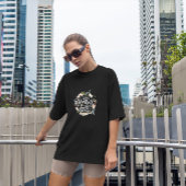 Floral Lettering helpt jezelf T-shirt