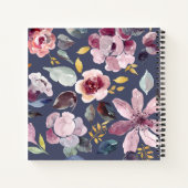 Floral Letters voor Mijn Daughter Keepomwille Jour Notitieboek (Achterkant)