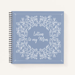 Floral Letters voor Mijn mama Keepomwille Journal Notitieboek