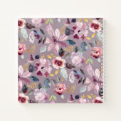 Floral Letters voor Mijn Notitieboek van Daughter (Achterkant)