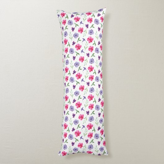 Floral Lichaamskussen (Achterkant (Verticaal))