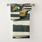  Floral Lijst Bad Handdoek (Insitu)