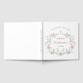 Floral Lijst bevestiging gastenboek (Volledig)