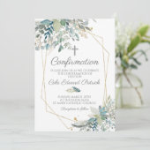 Floral Lijst bevestiging Kaart (Staand voorkant)