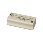 Floral Lijst Botanical Signature Family Leaves Rubberstempel (Stempel)