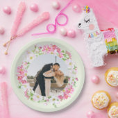 Floral Lijst favoriete paren Papieren Bordje (Feest)