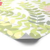 Floral lijst goed om neurodivers te kennen poster (Hoek)