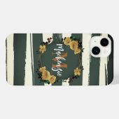  Floral Lijst iPhone Hoesje (Achterkant horizontaal)