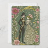 Floral Lijst Kaart (Achterkant)