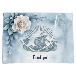 Floral Lijst met Rozen en Keltisch design. Groot Cadeauzakje